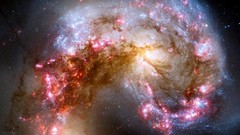 Antennae galaxies high