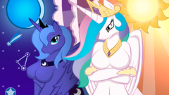 Anthro Princess celestia luna