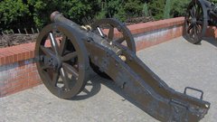 Antique cannon Polish fortcannon