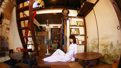 Ao dai fisheye effect