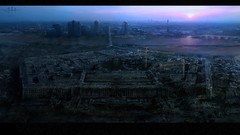 Apocalyptic fallout 3 pentagon artwork post-apocalyptic 