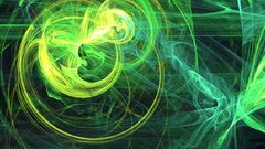 Apophysis Green abstract