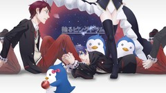 Apples Anime Penguins handcuffs anime girls mawaru penguindrum 