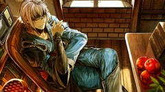 Apples Books TV guy touhou window panes Morichika Rinnosuke