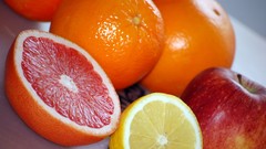 Apples oranges fruits grapefruits
