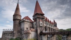 April Castles romania famous Hunyad Castle