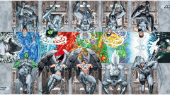 Aquaman Hawkgirl Martian Manhunter