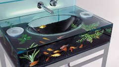 Aquarium sinks artwork
