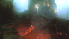 Arches flames stairways Escape