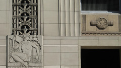 Architecture Art Deco carving