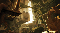 Architecture buildings surreal fantasy