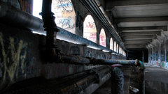 Architecture buildings tunnels pipes