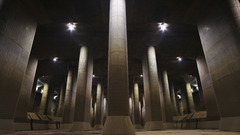 Architecture concrete Pillars