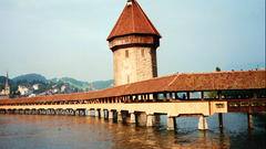 Architecture european lakes Lucerne