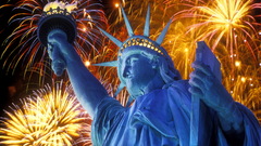 Architecture fireworks buildings Statue