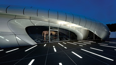 Architecture luminiscence exterior curvilinear