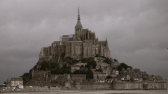 Architecture mont saint-michel