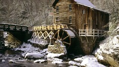 Architecture rivers watermills