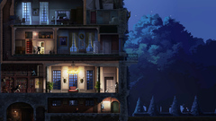 Architecture room houses artwork