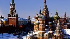 Architecture Russia buildings Moscow