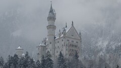 architecture Schloss Neuschwanstein germany bavaria winter