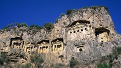 Architecture Turkey rock tombs