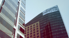 Architecture urban buildings