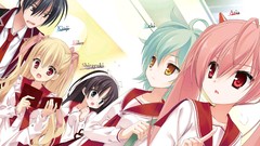 Aria the Scarlet Ammo Kanzaki Aria Holmes Mine Riko Hotogi 