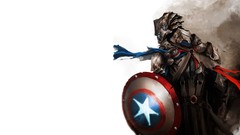 Armor shield captain america The Avengers artwork sketches 
