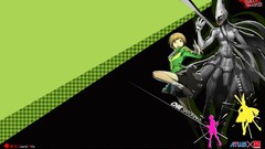 Armor tomoe persona 4 satonaka chie video games bike shorts