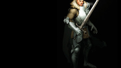 Armored warrior paladin Art