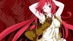 Arms raised bangs open