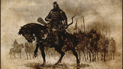 Army Archers Horses artwork