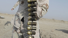 Army EOD Belt-fed 40mm