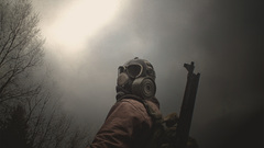 Army forests gas masks