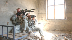 Army military snipers M24SWS