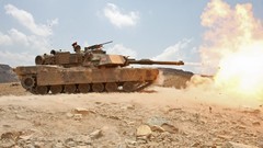 Army military tanks M1A1