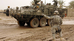 Army military tanks Stryker