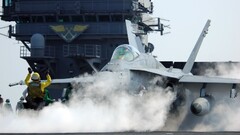 Army Navy ship jets F/A-18 Hornet McDonnell Douglas Aircraft