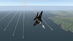 Army Turkey f-16 fighting falcon contrails Turkish Armed Forces 