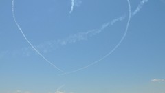 Army Turkey turk f-16 fighting falcon contrails Turkish Armed 