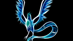 Articuno black background Pokemon