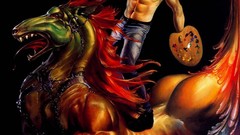 Artistic chimera drawings Julie