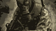 Artistic gas masks mp5k