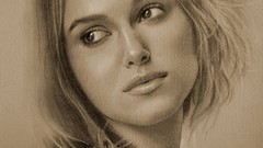 Artistic Keira Knightley sketches