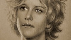 Artistic sketches Meg Ryan