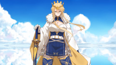 Artoria Pendragon Artoria Pendragon (Lancer) fate series blonde