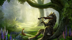 Artwork anthropomorphism furry Wolves