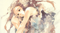Artwork drawings watercolor woman