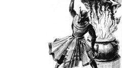 Artwork fantasy art Nasus